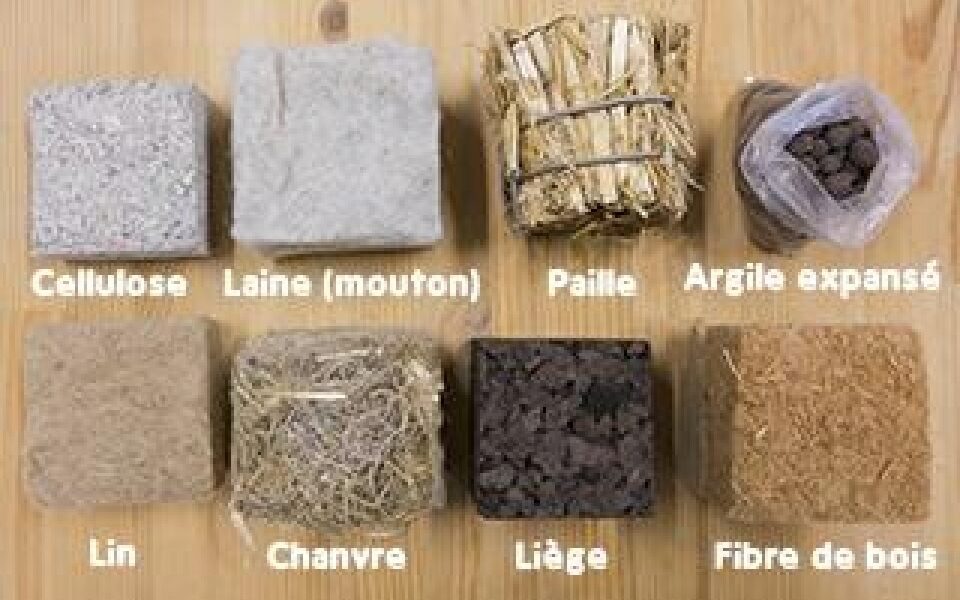 Liste des Isolants naturels et isolation écologique : Faire le bon choix