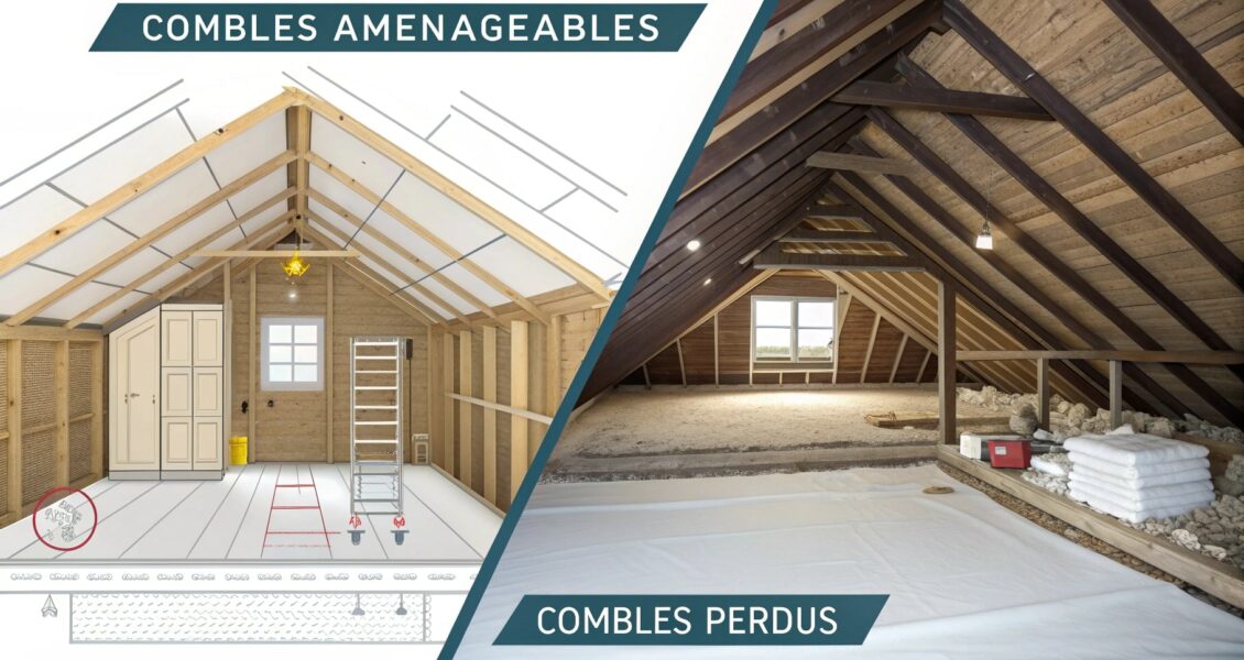 Isolation : Quelle différence entre combles perdus et aménagés