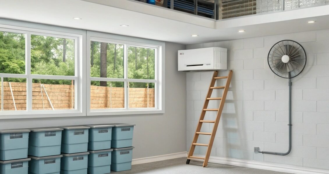 Comment ventiler son sous-sol ?