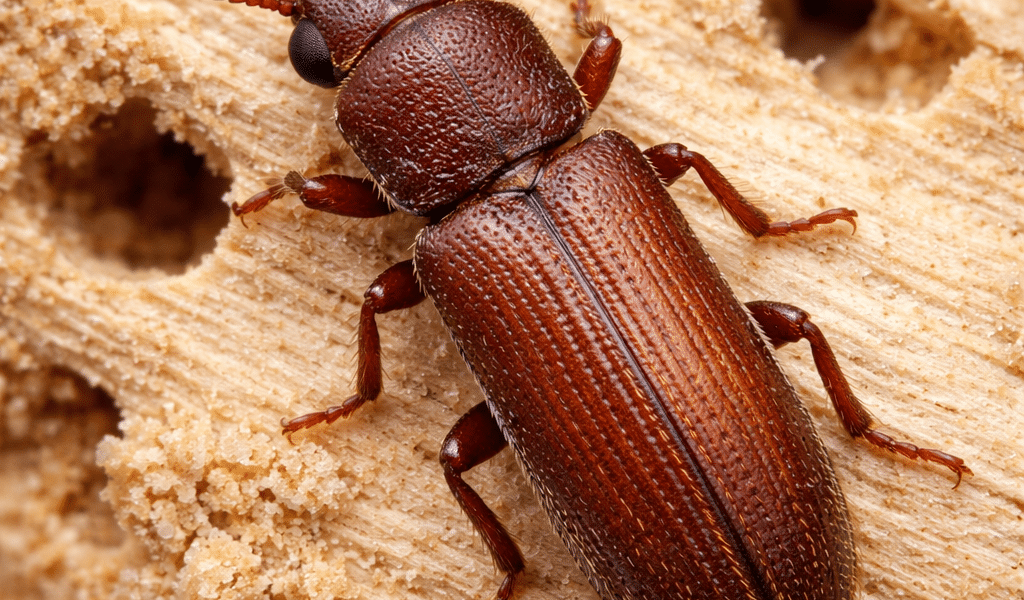 Quels sont les dangers d’une infestation de lyctus dans la maison ?