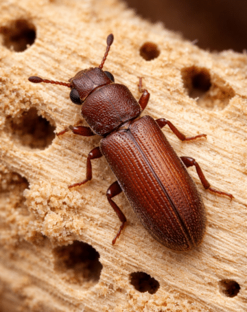 Quels sont les dangers d’une infestation de lyctus dans la maison ?